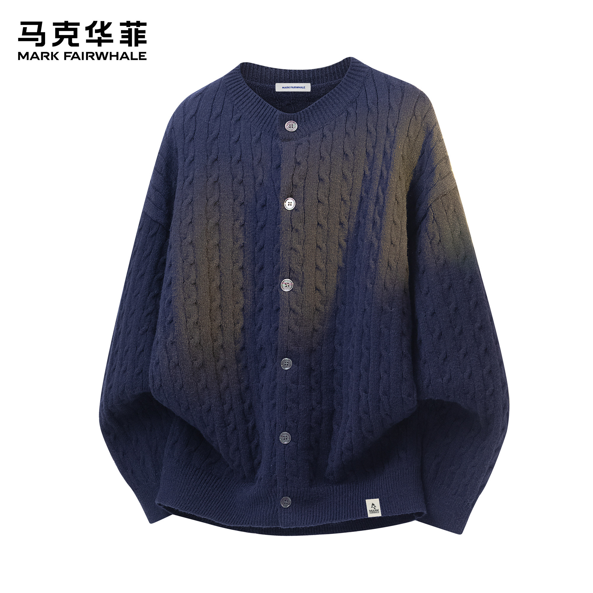 马克华菲针织开衫男秋冬新款潮牌日系慵懒风复古宽松保暖线衣外套,男装,针织衫/毛衣,淘宝优惠券,粉丝福利购,淘宝优惠卷