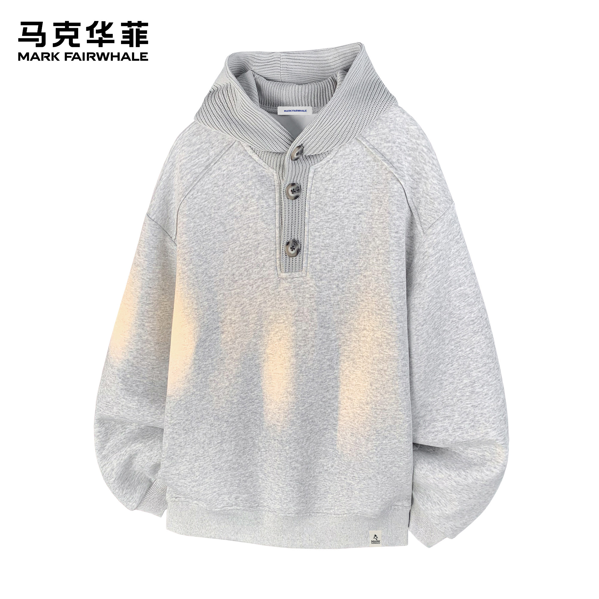 马克华菲卫衣男款潮牌设计感解构重磅加绒加厚宽松纽扣连帽上衣服,男装,针织衫/毛衣,淘宝优惠券,粉丝福利购,淘宝优惠卷