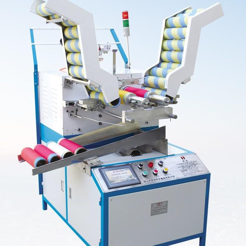 厂家直销全自动高速分纱机PLC系统控制纸筒纺织绕线机