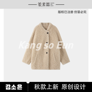 露露酱NN 粗花呢羊毛外套MS53095088 「莱茵河畔」轻奢慵懒随性