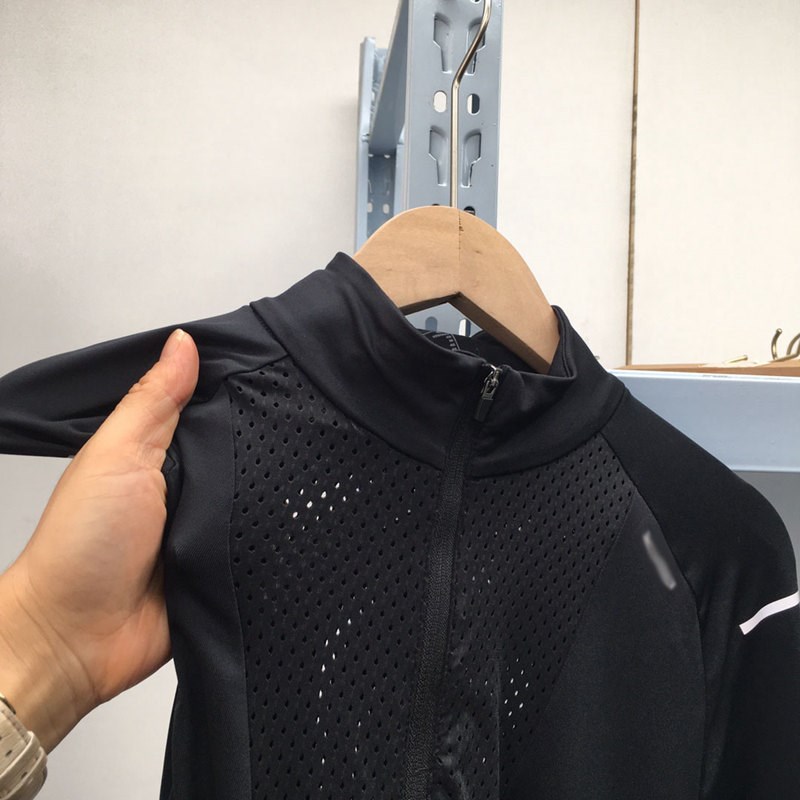 户外女款长袖骑行服春夏季高弹力骑行长袖卫衣外套