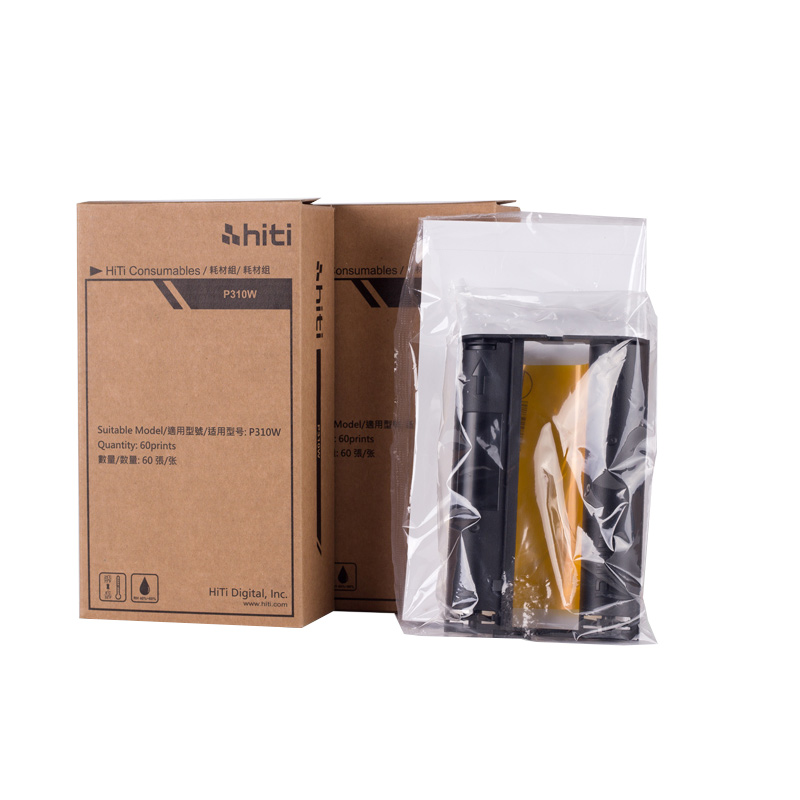 呈妍P310W相纸热升华打印相纸呈研 p310w打印机色带相纸照片纸