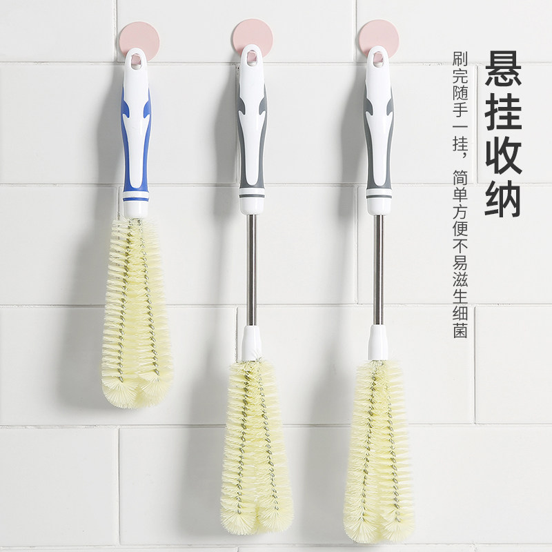 杯刷长柄洗杯子神器无死角水杯刷清洗刷清洁瓶子杯子奶瓶刷子,家庭/个人清洁工具,杯刷/瓶刷,淘宝优惠券,粉丝福利购,淘宝优惠卷