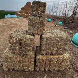 稻草草垛子户外活动网红打卡道具户外摆拍方形草垛装饰品摆件道具