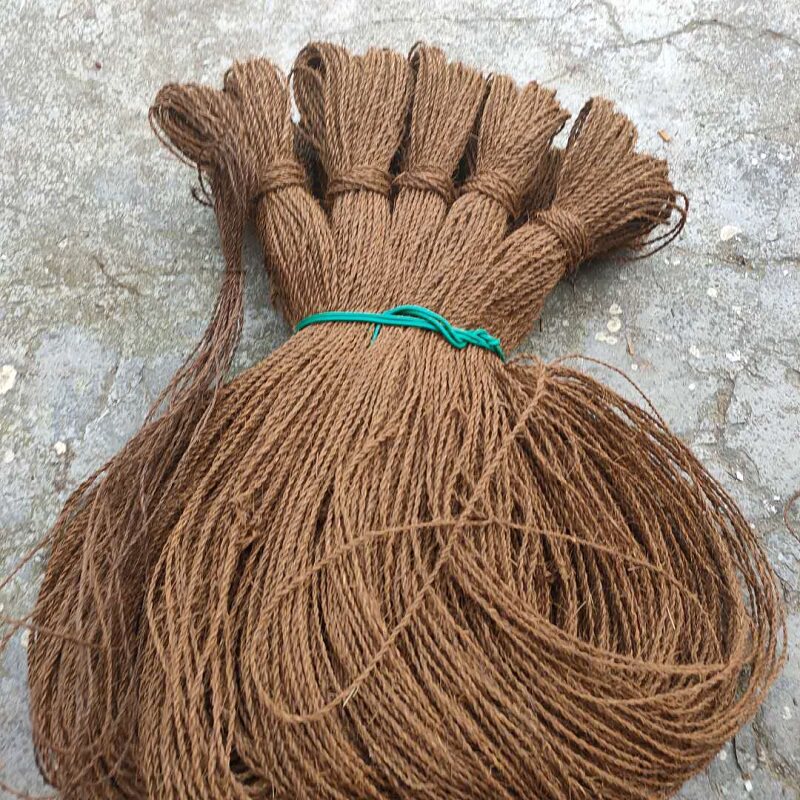 棕绳细棕绷床绷椅棕垫园艺户外捆绑耐腐绑篱笆绑绿萝麻绳扎绳包邮
