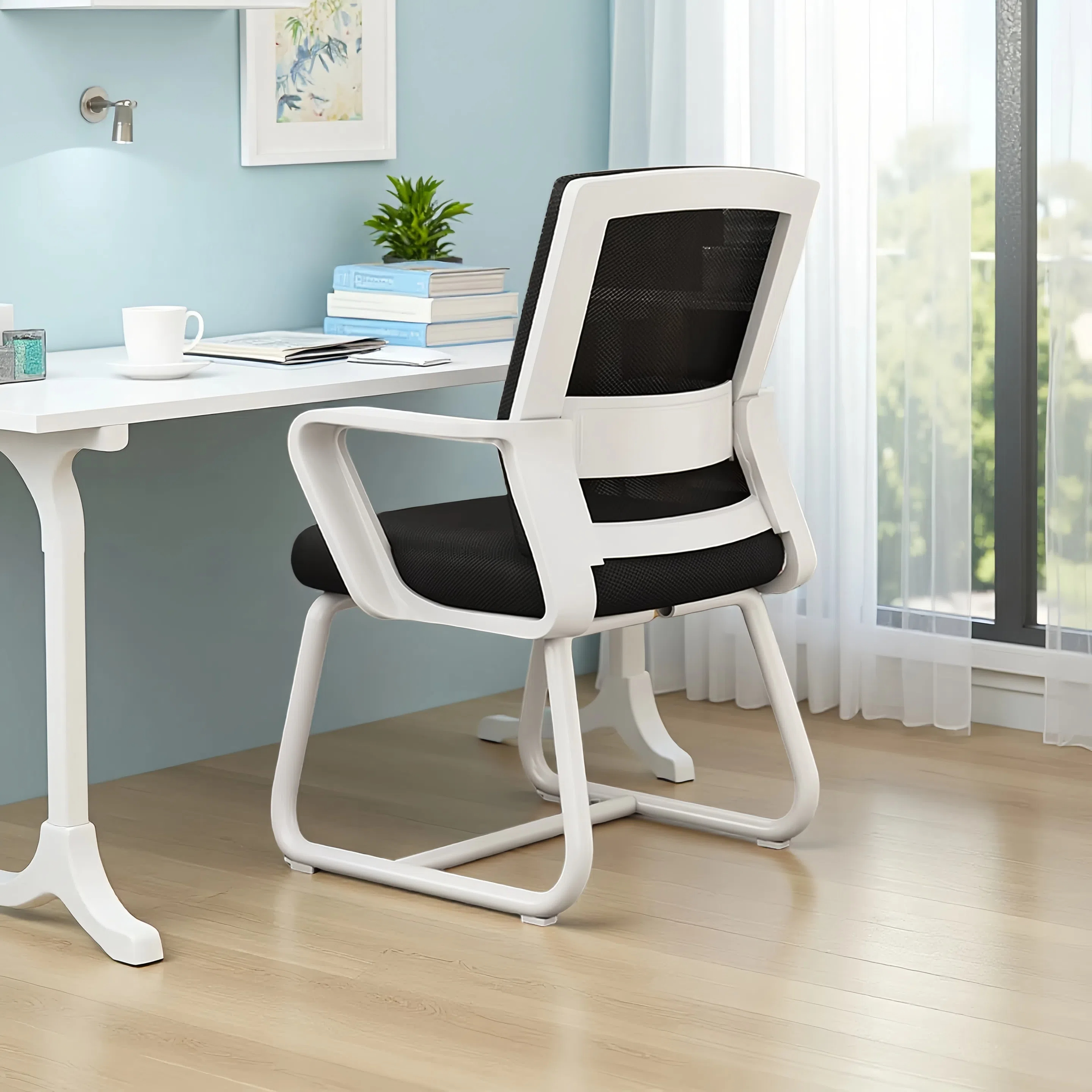 电脑椅子舒适人体工学办公久坐靠背座椅会议室出租房家用宿舍凳子