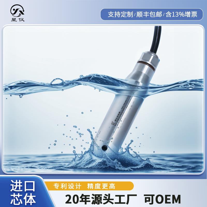 星仪液位变送器 投入式 CYW11水位计液位计485定制星仪液位传感器