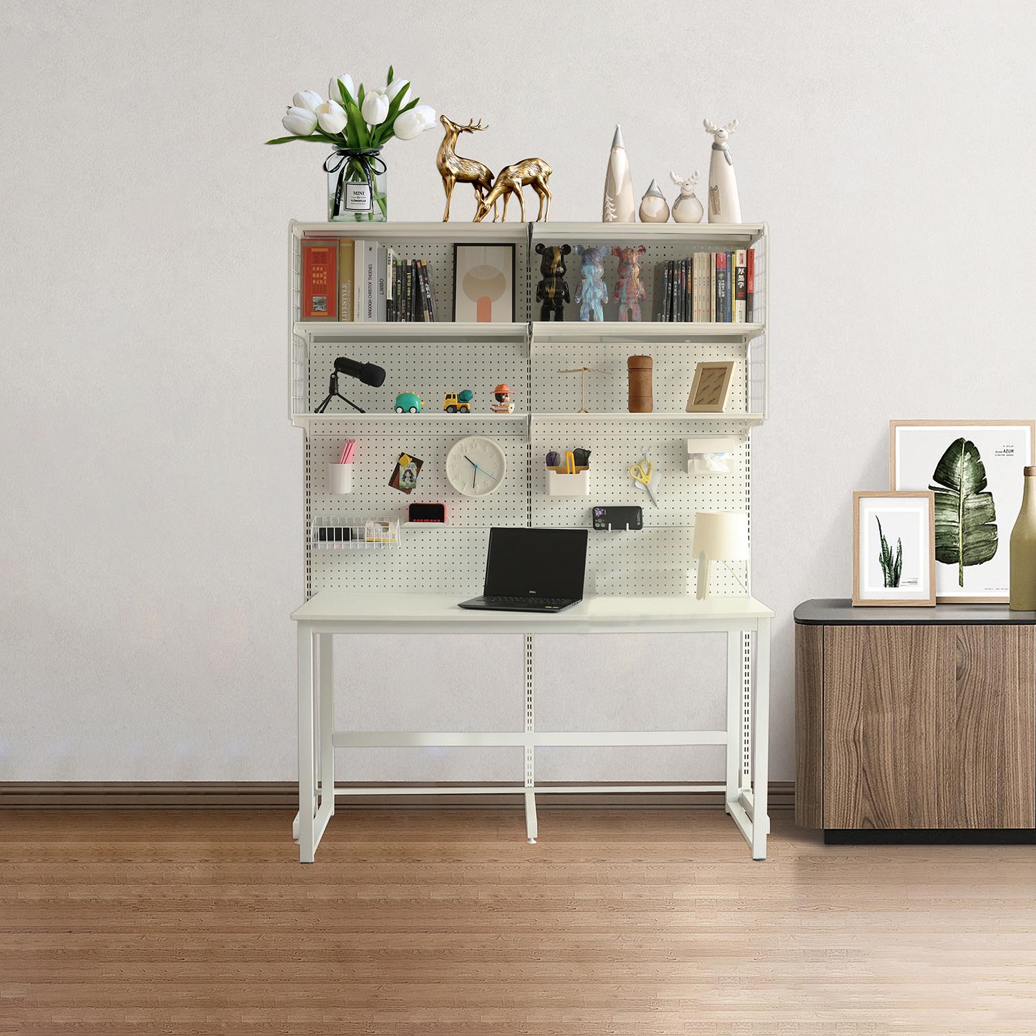 苍盛加固货架五金洞洞板书架少女书桌书架组合房间简易置物架桌面