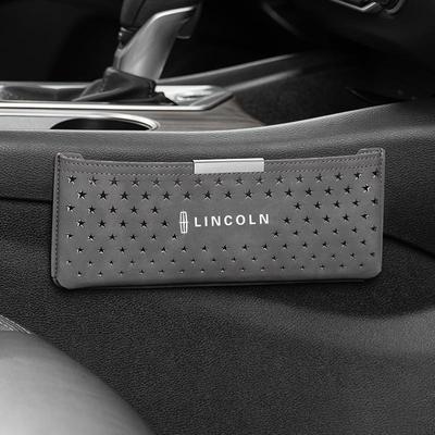 适用于林肯Z航海家冒险家置物盒手机收纳袋车内中控储物网兜用品