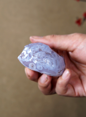 顶爷奇石原石靠山收藏戈壁石摆件