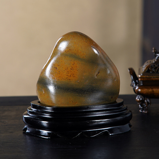 顶爷天然原石奇石【瑞寿山成】广西大化石收藏观赏镇宅靠山石摆件