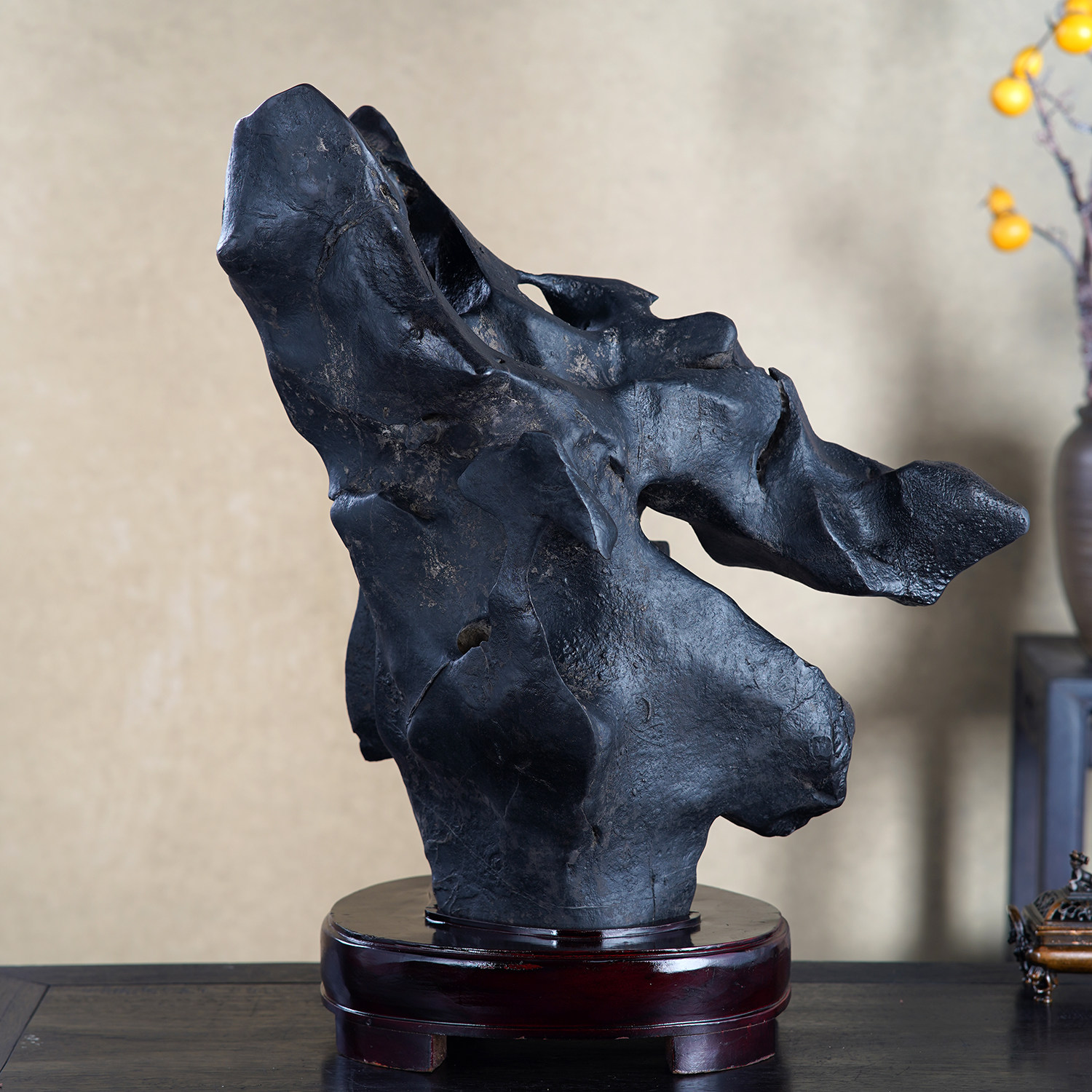 顶爷天然原石奇石【苍龙出海】太湖石招财收藏摆件观赏镇宅靠山石