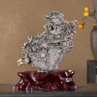 顶爷天然原石奇石【大漠雄鹰戈壁风凌石】收藏招财镇宅靠山石摆件