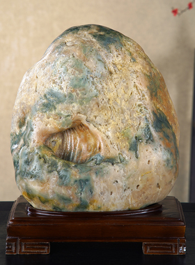 顶爷奇石原石靠山石装饰收藏摆件