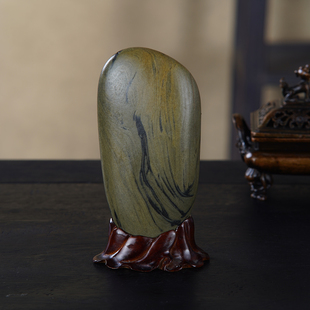 顶爷天然原石奇石【昭君出塞】长江画面石收藏摆件观赏镇宅靠山石