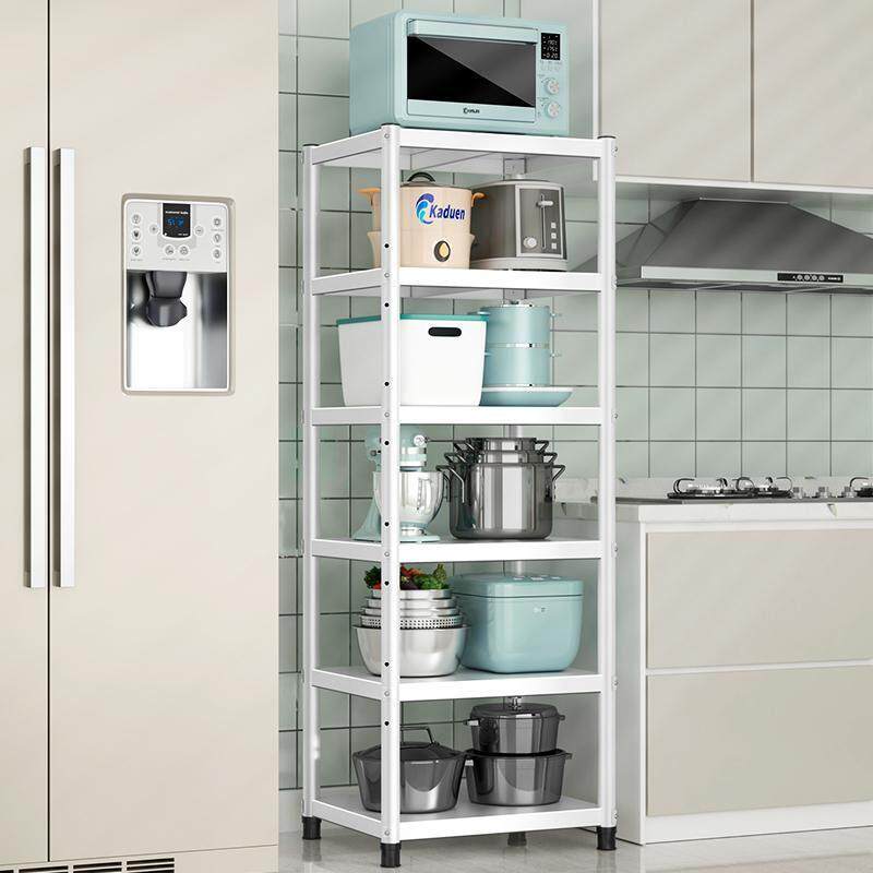 碳钢烤漆厨房置物架落地多层微波炉烤箱架窄款夹缝收纳锅架储物架,厨房/烹饪用具,微波炉置物架,淘宝优惠券,粉丝福利购,淘宝优惠卷