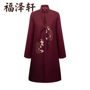 寿老衣女全套棉绒现代款大衣七件套女士寿衣女全套顺丰次日达