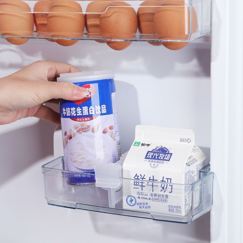 冰箱分隔夹收纳整理分隔板卡扣式冰箱分隔板食物饮料分类隔板