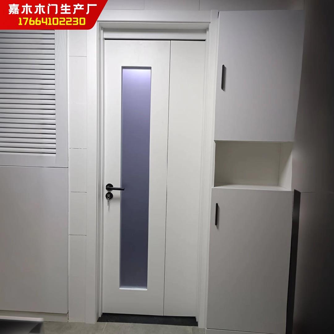 卫生间折叠推拉门定制小户型厕所门厨房门隐形门隔断门无轨折叠门