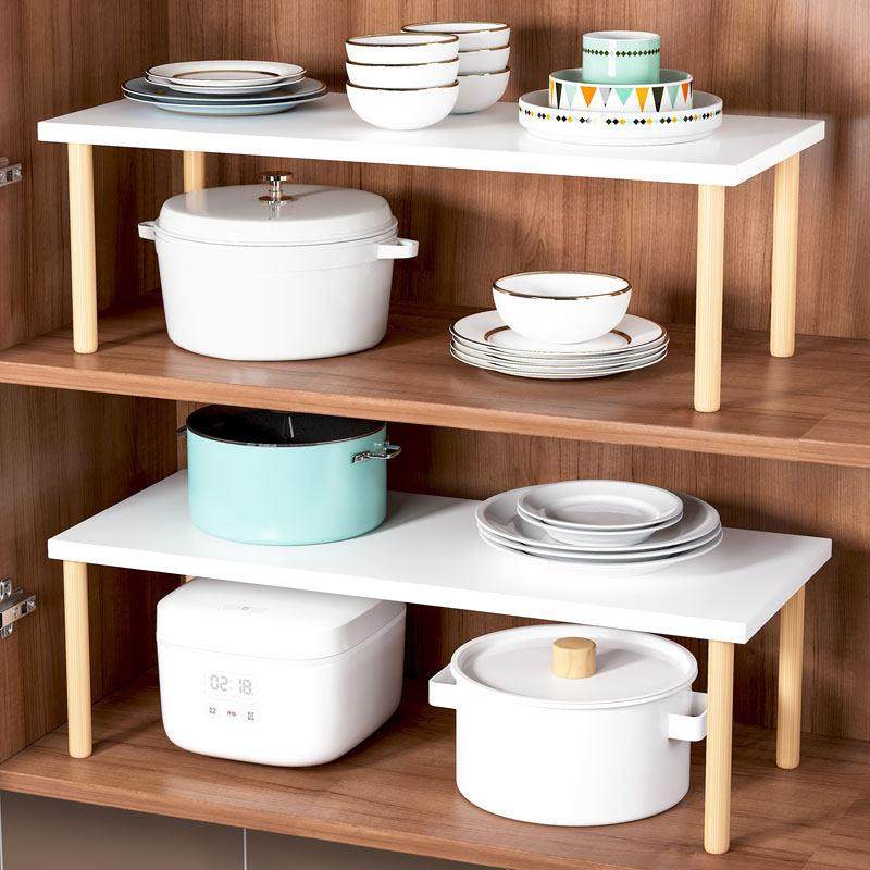 柜子分层架厨房整体橱柜隔层置物架多层桌面收纳置物架层架柜内架,厨房/烹饪用具,厨房置物架/置物柜/角架,淘宝优惠券,粉丝福利购,淘宝优惠卷