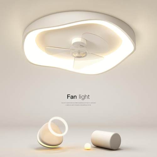 光创意风扇灯简约现代led吸顶灯儿童房卧室客厅灯餐厅房间灯具