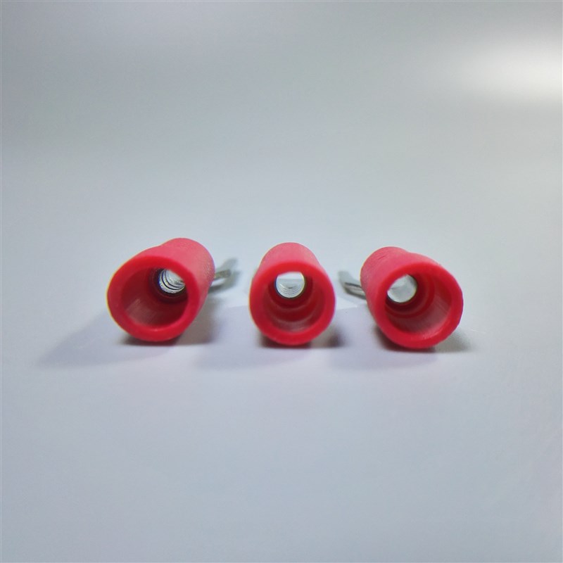 接线端子SV1.25-4叉型Y形冷压接线开口线耳铜端头压线钳紫铜加厚