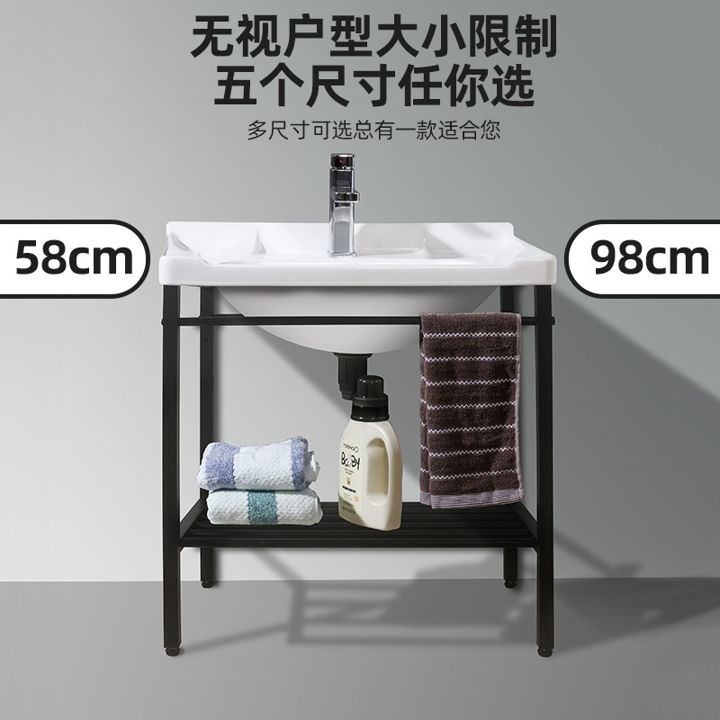 加高加厚不锈钢支架洗手盆托架阳台陶瓷盆支撑架卫生间洗脸盆架子