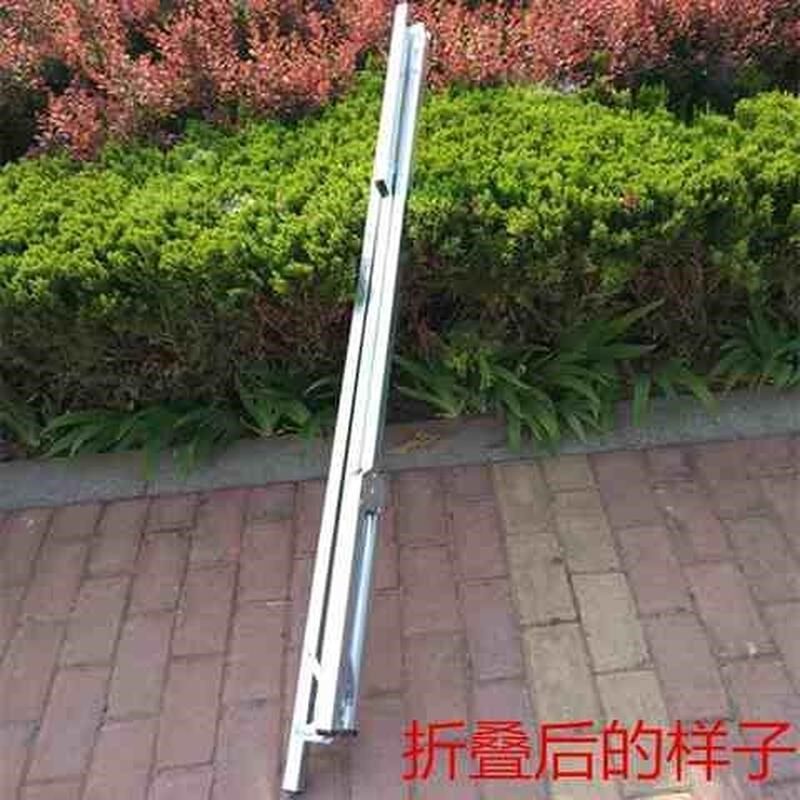 厂促晾衣架子地锈钢可折叠单杆不式伸缩家用卧室内V落单杠挂凉小