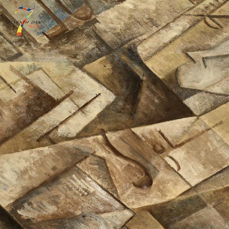 第七日抽象沙发背景墙装饰画现代简约客厅挂画餐厅有框画墙壁装饰