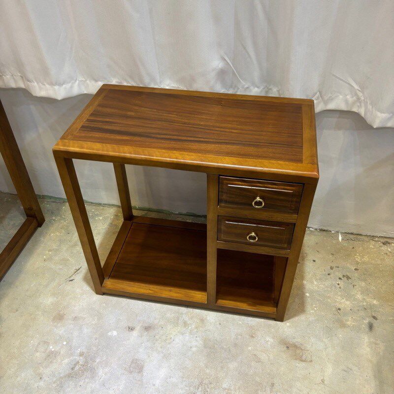 南美胡桃木实木茶水柜平面双抽茶水柜餐边柜边几茶车茶几,商业/办公家具,办公茶水柜,淘宝优惠券,粉丝福利购,淘宝优惠卷