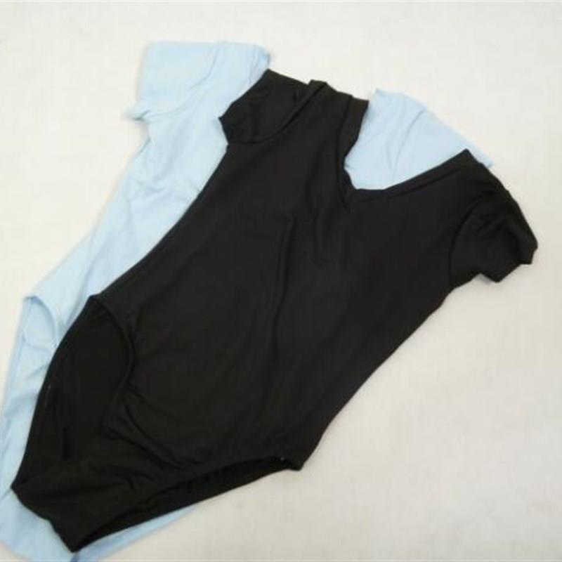 V领芭蕾连三角裤o 成人男中芭舞之星连体服练功服舞蹈服