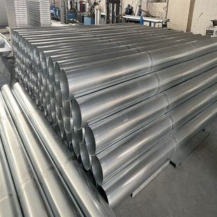 不锈钢焊接风管镀锌铁皮满焊烟囱管工业除尘排烟通风管道碳钢风管