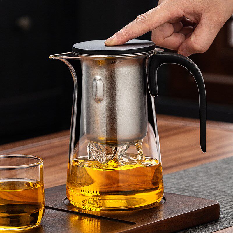 不锈钢内胆飘逸杯i泡茶壶2024新款茶水分离泡茶杯子高端办公室茶