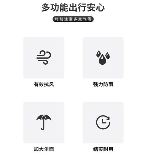 加大加固双人三折叠雨伞晴雨两用伞遮阳伞太阳伞男女自动长柄大号