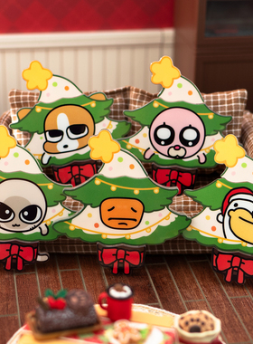 起重集暹罗厘普圣诞叠叠乐冰箱贴亚克力磁吸装饰贴田中多栋秀珍