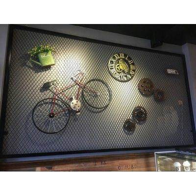 铁丝网背景墙铁艺网吊顶网格隔断铁艺隔断装饰工业风网格墙面装饰,商业/办公家具,办公屏风/隔断,淘宝优惠券,粉丝福利购,淘宝优惠卷