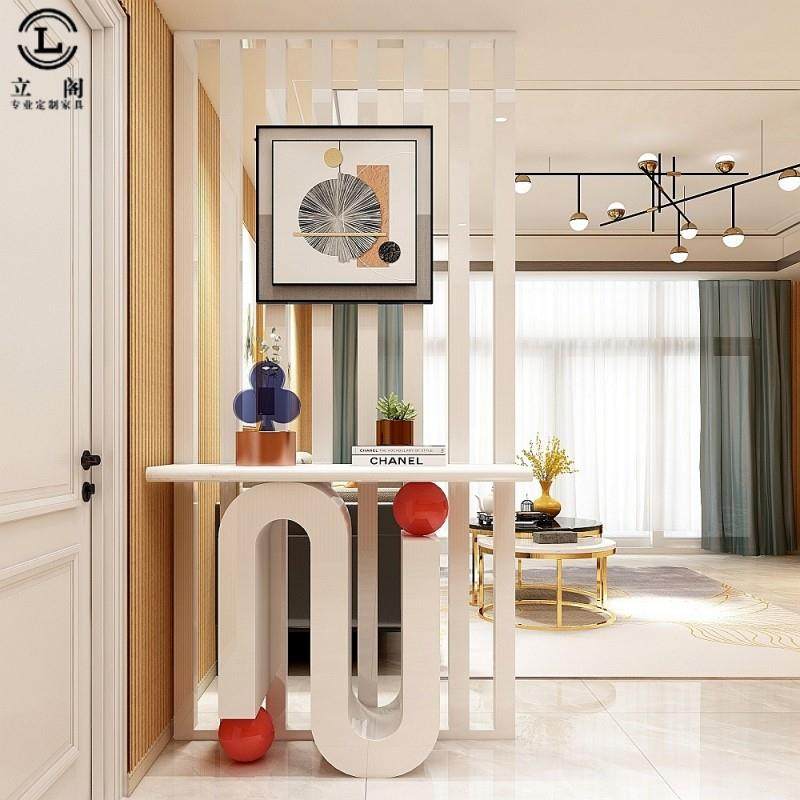 现代简约客厅装饰柜入户玄关柜创意造型隔断柜北欧风双面屏风定制,住宅家具,门厅/玄关柜/玄关架,淘宝优惠券,粉丝福利购,淘宝优惠卷