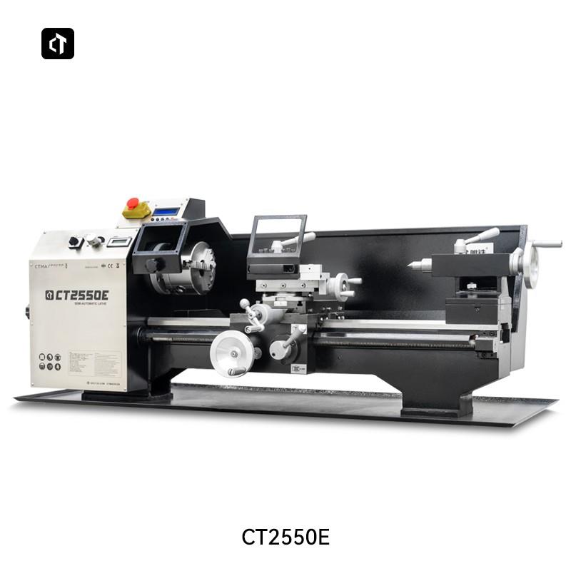 佰利Ct2550E自动车床数字吊轮小型车床教学车床台式车床无级变速