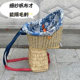 背篼宝宝竹编婴儿童四川背篼竹编婴儿背篓背娃背篓背篓背小孩背篓