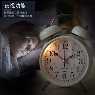 小学生闹钟女上学会叫人起床的准确定时女生用可爱小清新闹心