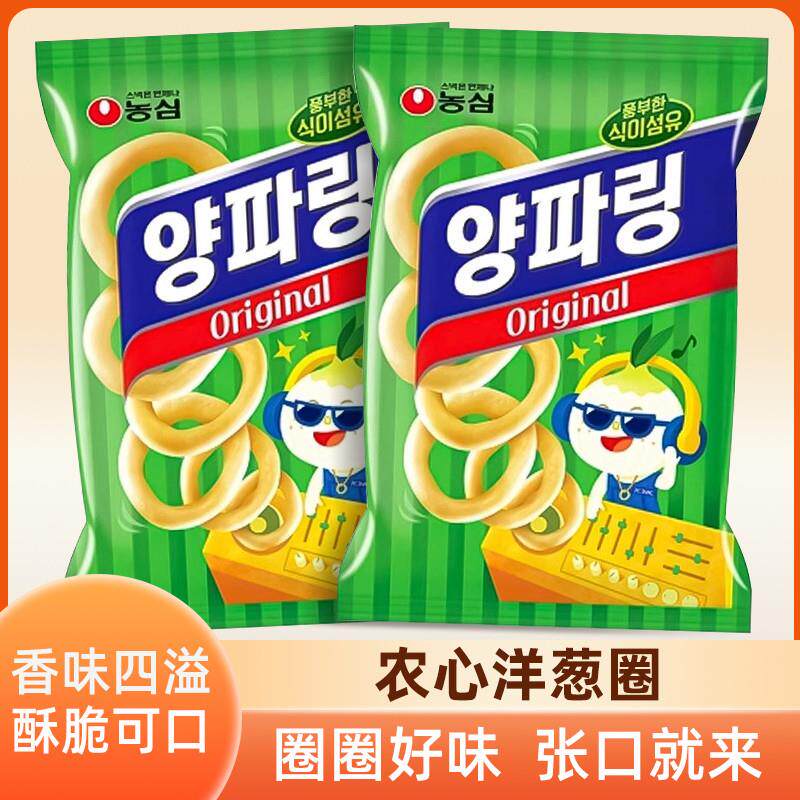 新货韩国进口农心原味洋葱