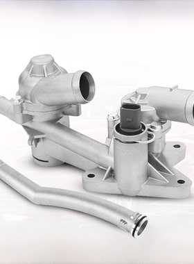适用于大众新朗逸Polo速腾帕萨特高6f7 - termostat总成水泵出水