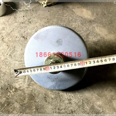 手扶拖拉机旋耕机起垄机后尾轮小铁轮约22cm