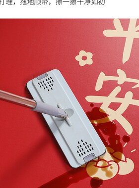 入户地垫可擦免洗进门门口门垫玄关脚垫红色喜庆乔迁新居皮革地毯