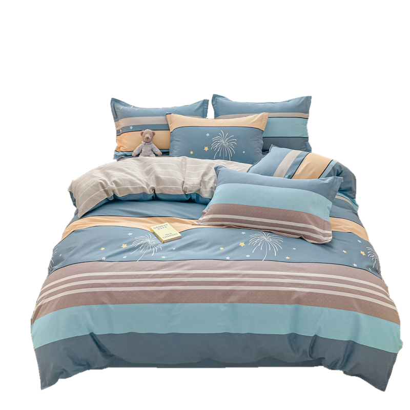 双面纯棉被套单件1米8x2米2x2米4不跑被6x7被罩一米五100全棉1米5