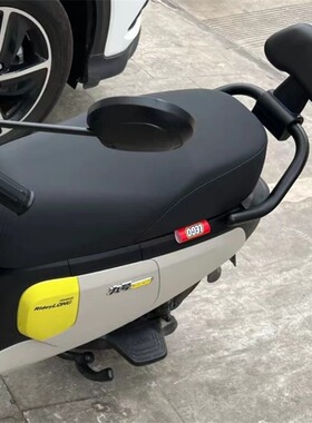 九号电动车F90M/f60钢灰色/拓展长座垫/加长款一体座椅改装双人坐