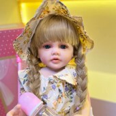 BZDOLL仿真洋娃娃55厘米全胶可水洗小萝莉女孩重生娃娃儿童过家家