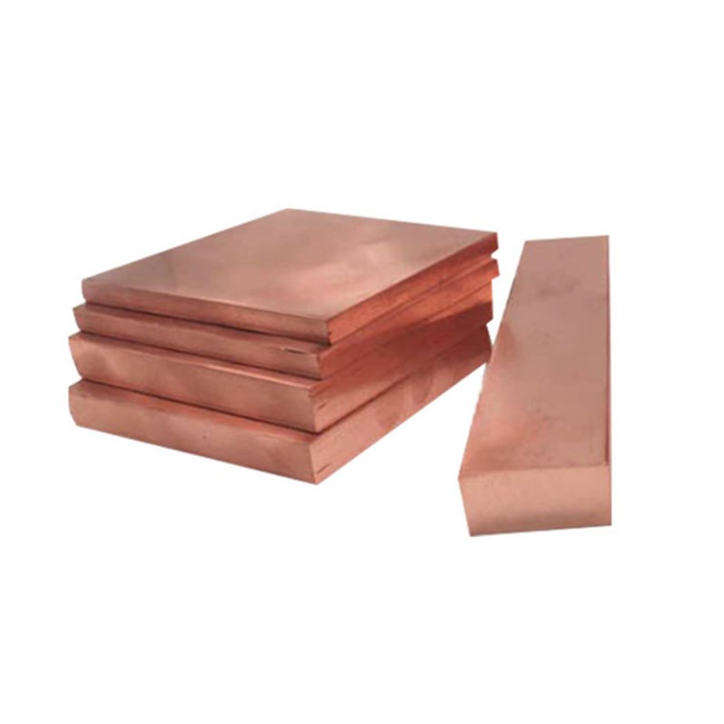 T2紫铜排导电镀锡紫铜接地汇流铜排C1100铜母排TMY配电柜箱机房用