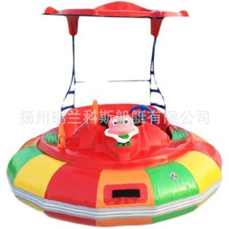 五人自排水电动船景区小型游览观光船可爱造型游乐船水上游艺设施