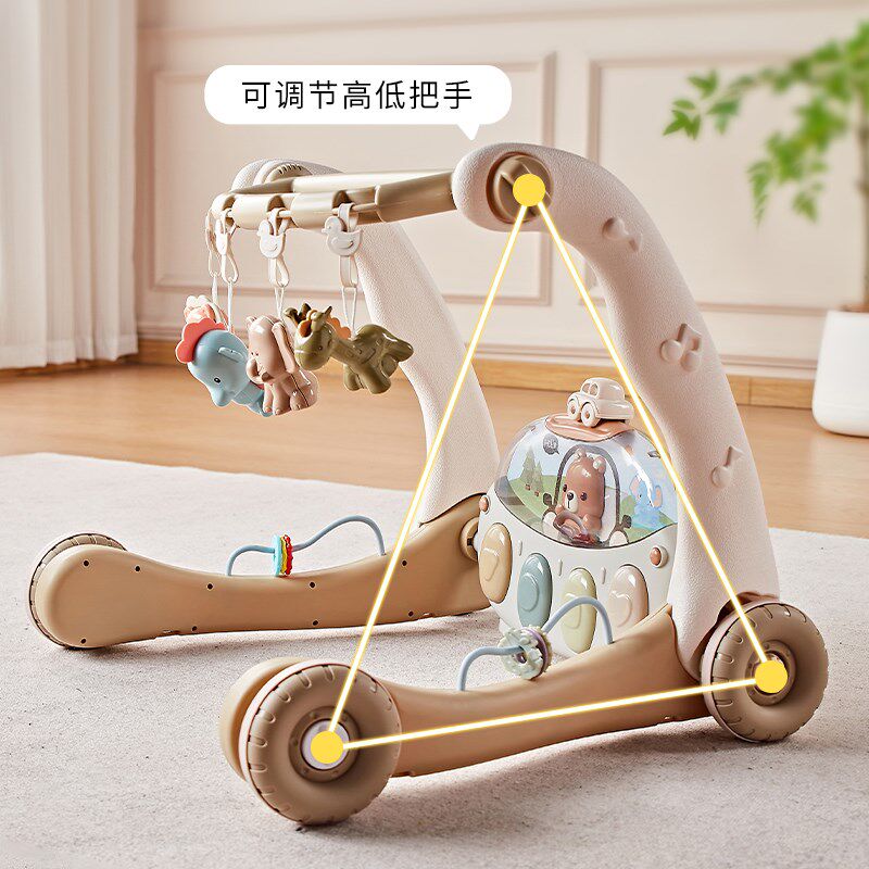 婴儿脚踏钢琴健身架学步车0到3个月1岁6新生幼儿玩具宝宝满月礼物